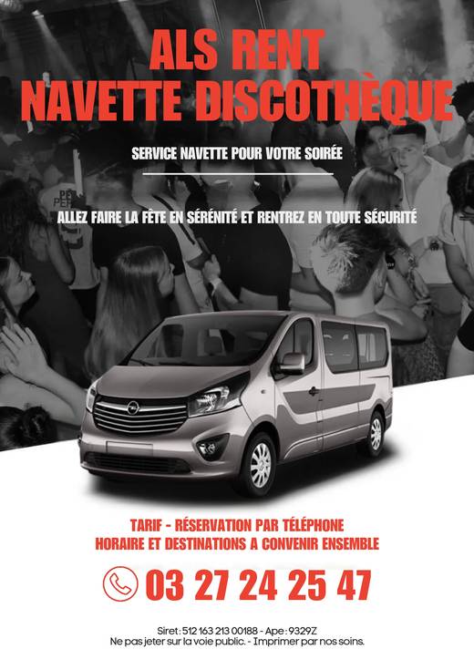 ALS Rent — Navette discothèque